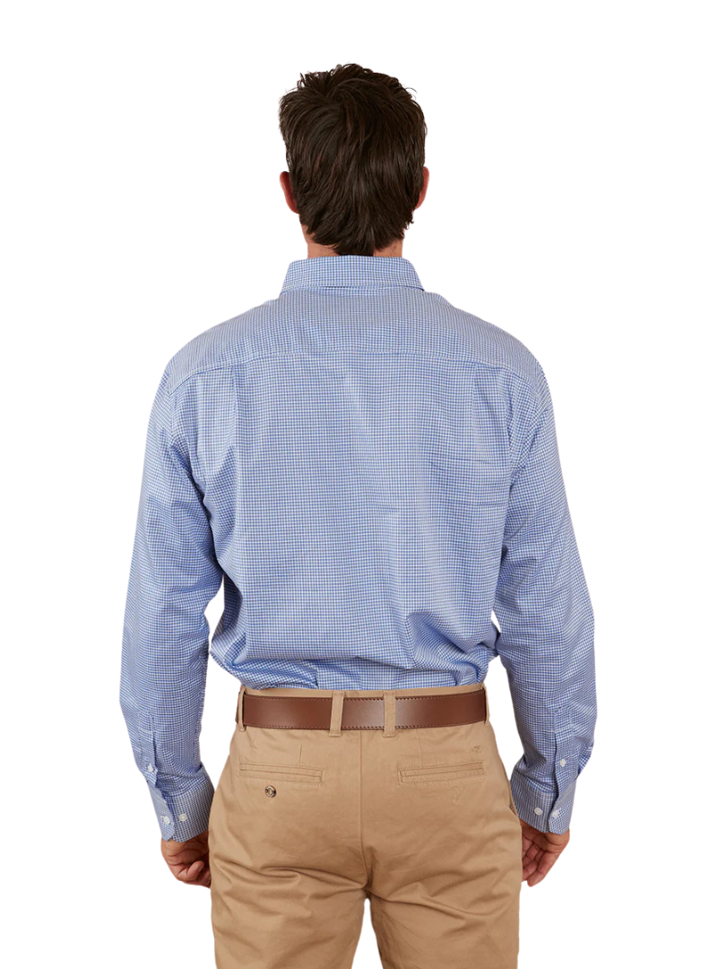 Ringers Western Mens Heritage L/S Dress Shirt (118109053) Blue