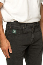 Ringers Western Mens Muster Slim Straight Fit Jeans (121091RW) Black