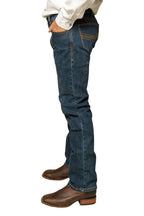 Ringers Western Mens Muster Slim Straight Fit Jeans (121091RW) Dark Wash Blue