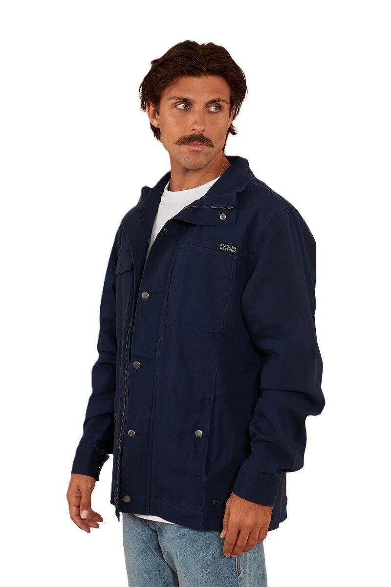 Ringers Western Mens Pokolbin Jacket (122055RW) Dark Navy [SD]