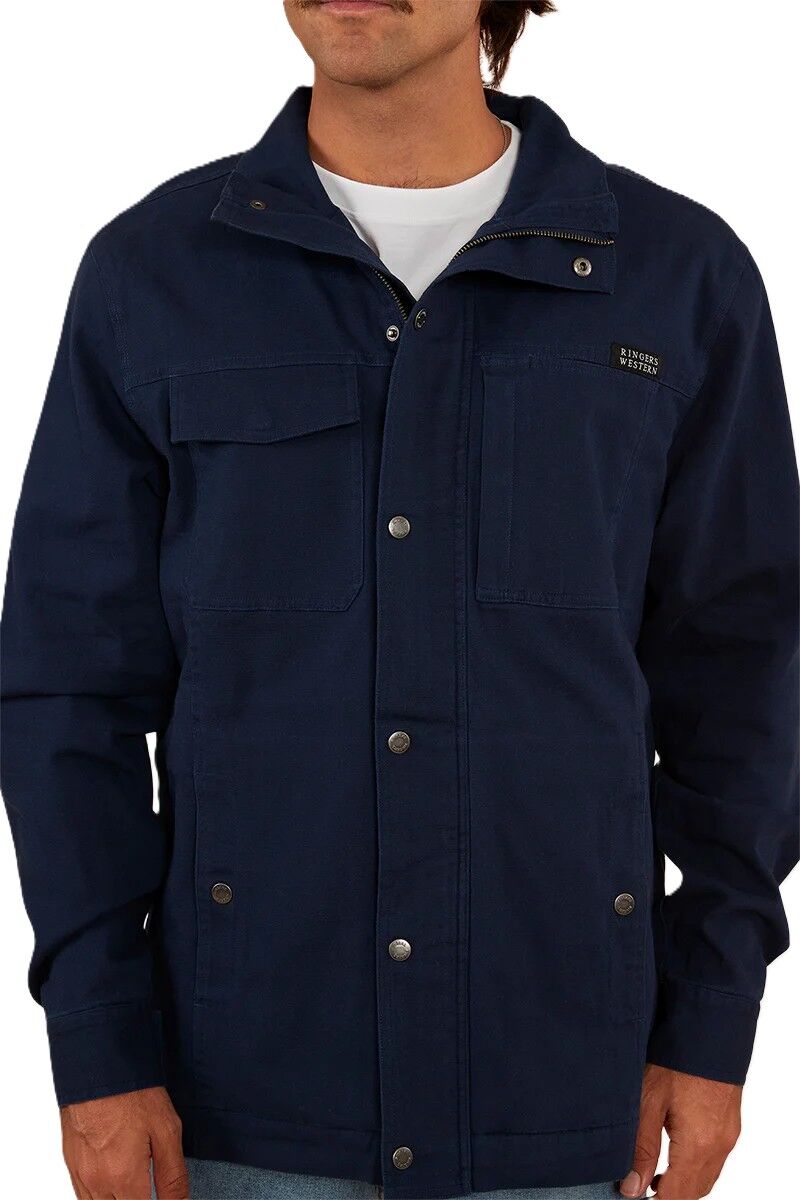 Ringers Western Mens Pokolbin Jacket (122055RW) Dark Navy [SD]