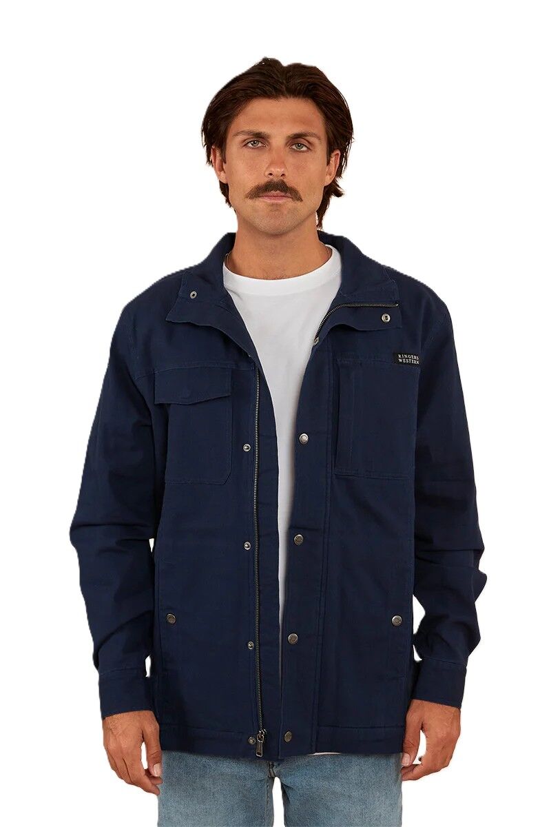 Ringers Western Mens Pokolbin Jacket (122055RW) Dark Navy [SD]