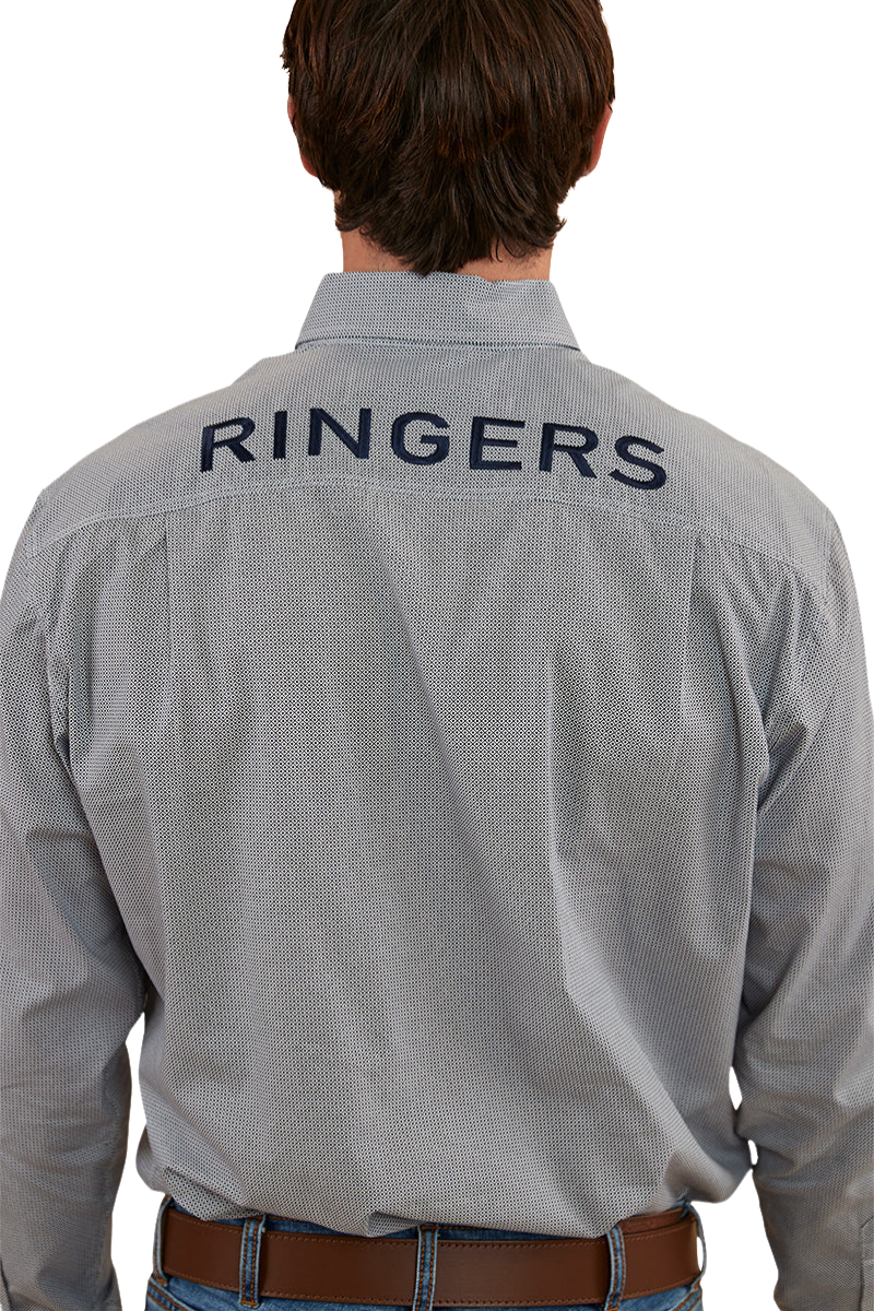 Ringers Western Mens Shelton L/S Dress Shirt (122103RW) Navy [SD]