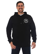 Ringers Western Mens Signature Bull Pullover Hoodie (123050RW) Black/White Print