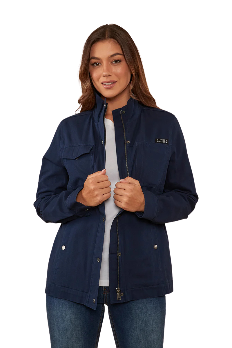 Ringers Western Womens Rothbury Jacket (222068RW) Dark Navy [SD]