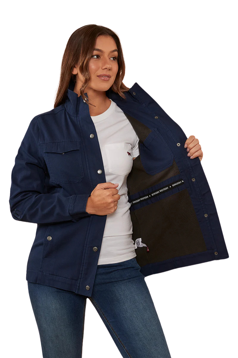 Ringers Western Womens Rothbury Jacket (222068RW) Dark Navy [SD]