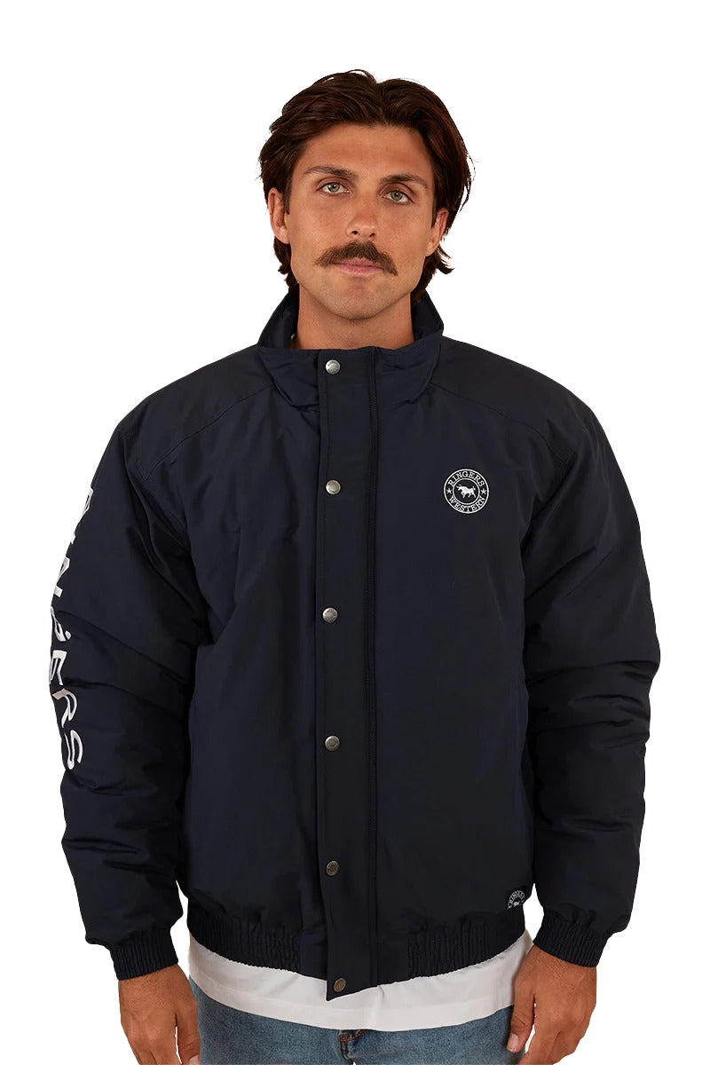 Ringers Western Mens Kidman Jacket (122059RW) Navy/White