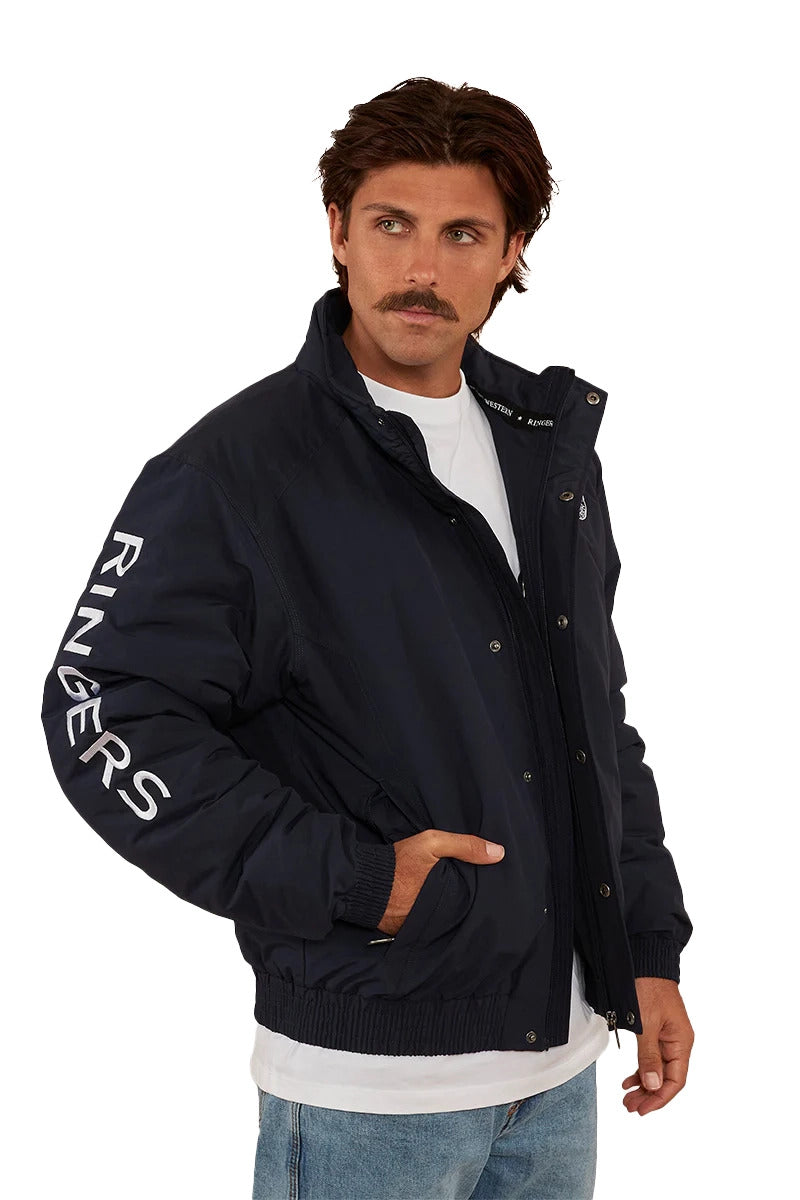 Ringers Western Mens Kidman Jacket (122059RW) Navy/White