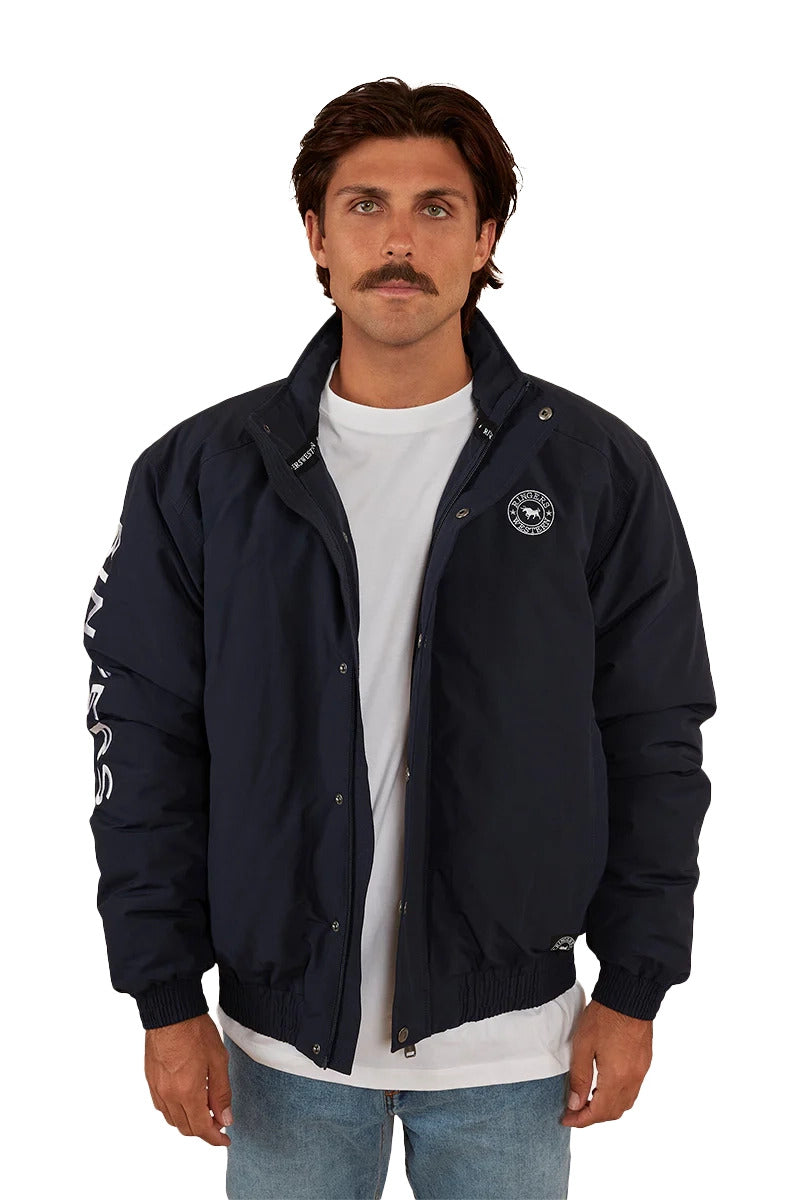 Ringers Western Mens Kidman Jacket (122059RW) Navy/White