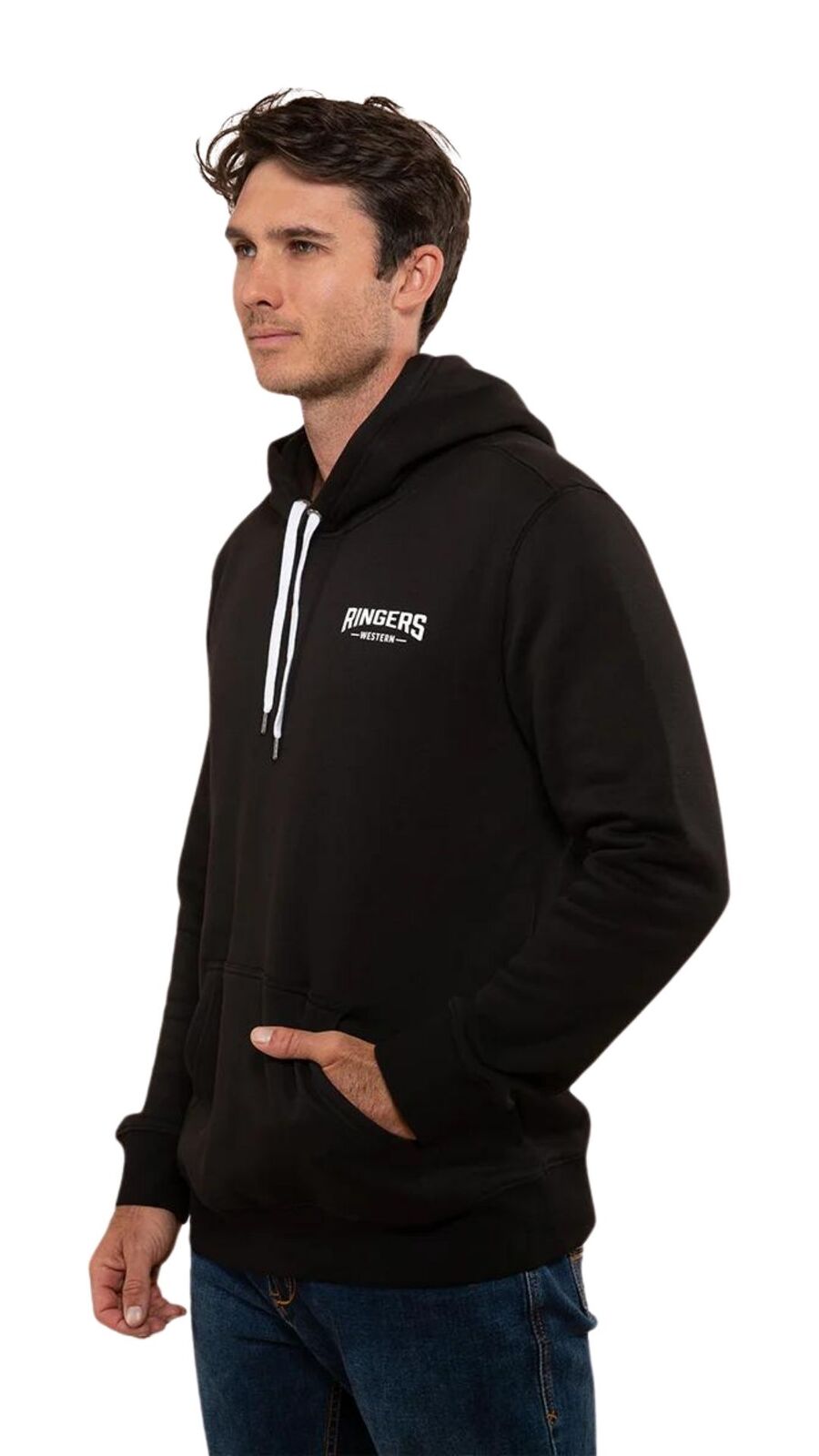 Ringers Western Mens Squadron Hoodie (123062RW) Black  [SD]