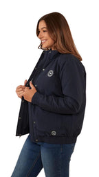 Ringers Western Womens Tesbury Jacket (222070RW) Navy/White 