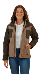 Ringers Western Womens Whitney Puffer Jacket (223033RW) Mushroom  [SD]