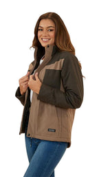 Ringers Western Womens Whitney Puffer Jacket (223033RW) Mushroom  [SD]