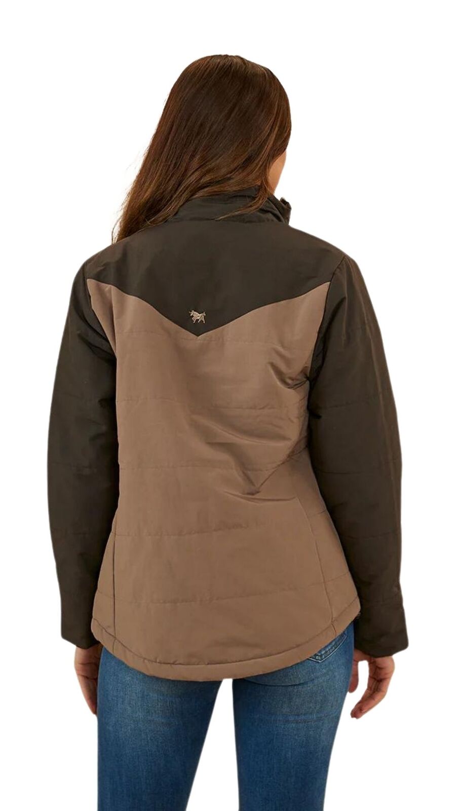Ringers Western Womens Whitney Puffer Jacket (223033RW) Mushroom  [SD]