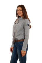 Ringers Western Womens Kacey L/S Dress Shirt (222119RW) Blue  [SD]