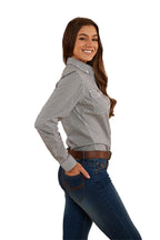 Ringers Western Womens Kacey L/S Dress Shirt (222119RW) Blue  [SD]