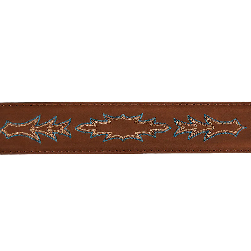 Ringers Western Unisex Longreach Belt (723110RW) Burnt Brown [SD]
