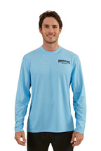Ringers Western Unisex Squadron UV L/S Tee (423003RW) Sky Blue [GD]