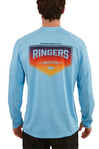 Ringers Western Unisex Squadron UV L/S Tee (423003RW) Sky Blue [GD]
