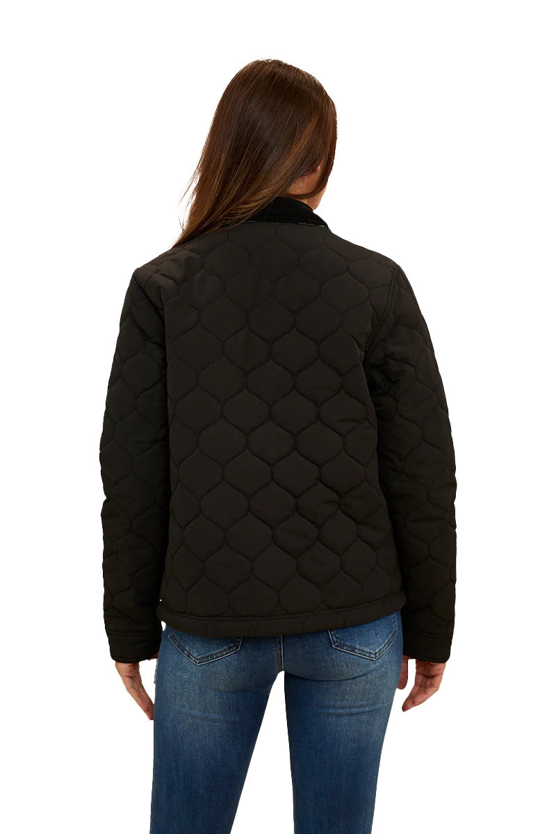 Ringers Western Womens Stella Reversible Jacket (223030RW) Black  [SD]