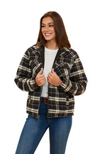Ringers Western Womens Stella Reversible Jacket (223030RW) Black  [SD]