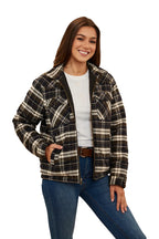 Ringers Western Womens Stella Reversible Jacket (223030RW) Black  [SD]