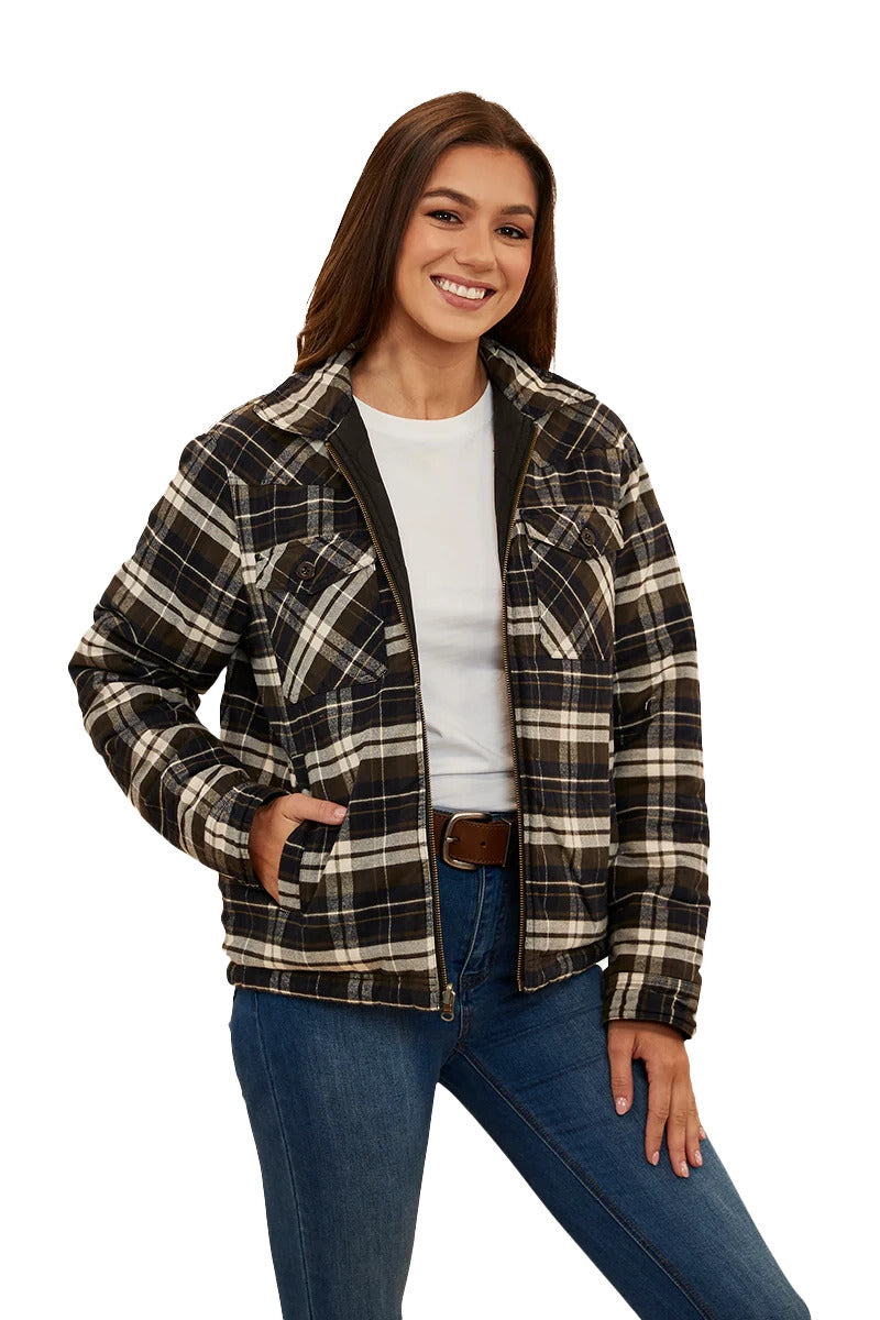 Ringers Western Womens Stella Reversible Jacket (223030RW) Black  [SD]
