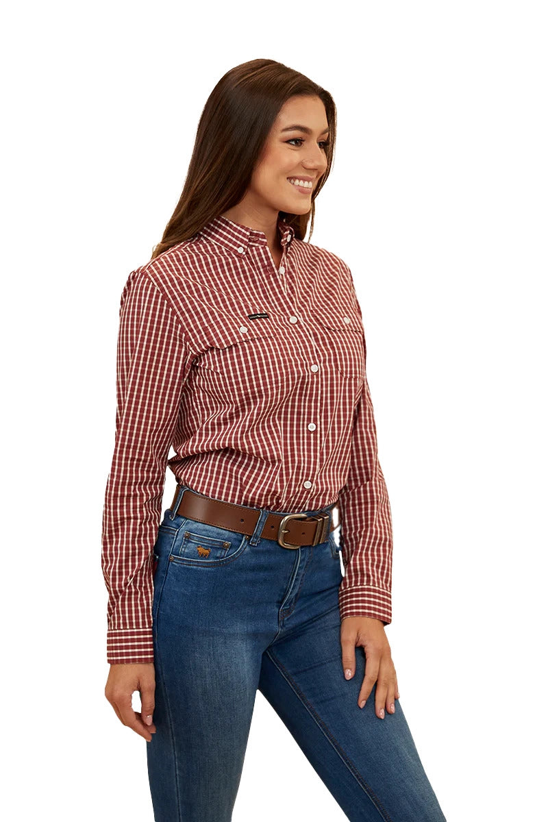 Ringers Western Womens Kacey L/S Dress Shirt (222119RW) Cedar  [SD]