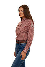 Ringers Western Womens Kacey L/S Dress Shirt (222119RW) Cedar  [SD]