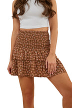 Ringers Western Womens Posie Mini Skirt (222137RW) Toffee  [SD]