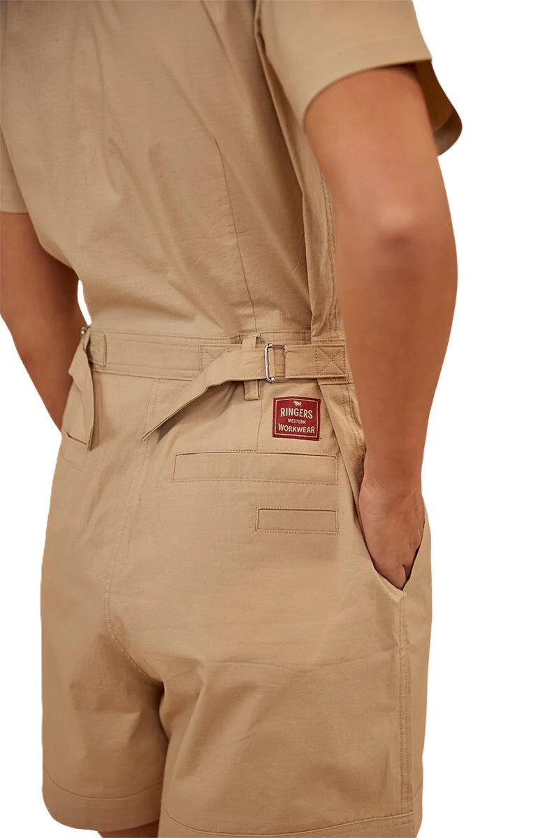 Ringers Western Womens Astrid S/S Coveralls (222035RW) Camel [GD]