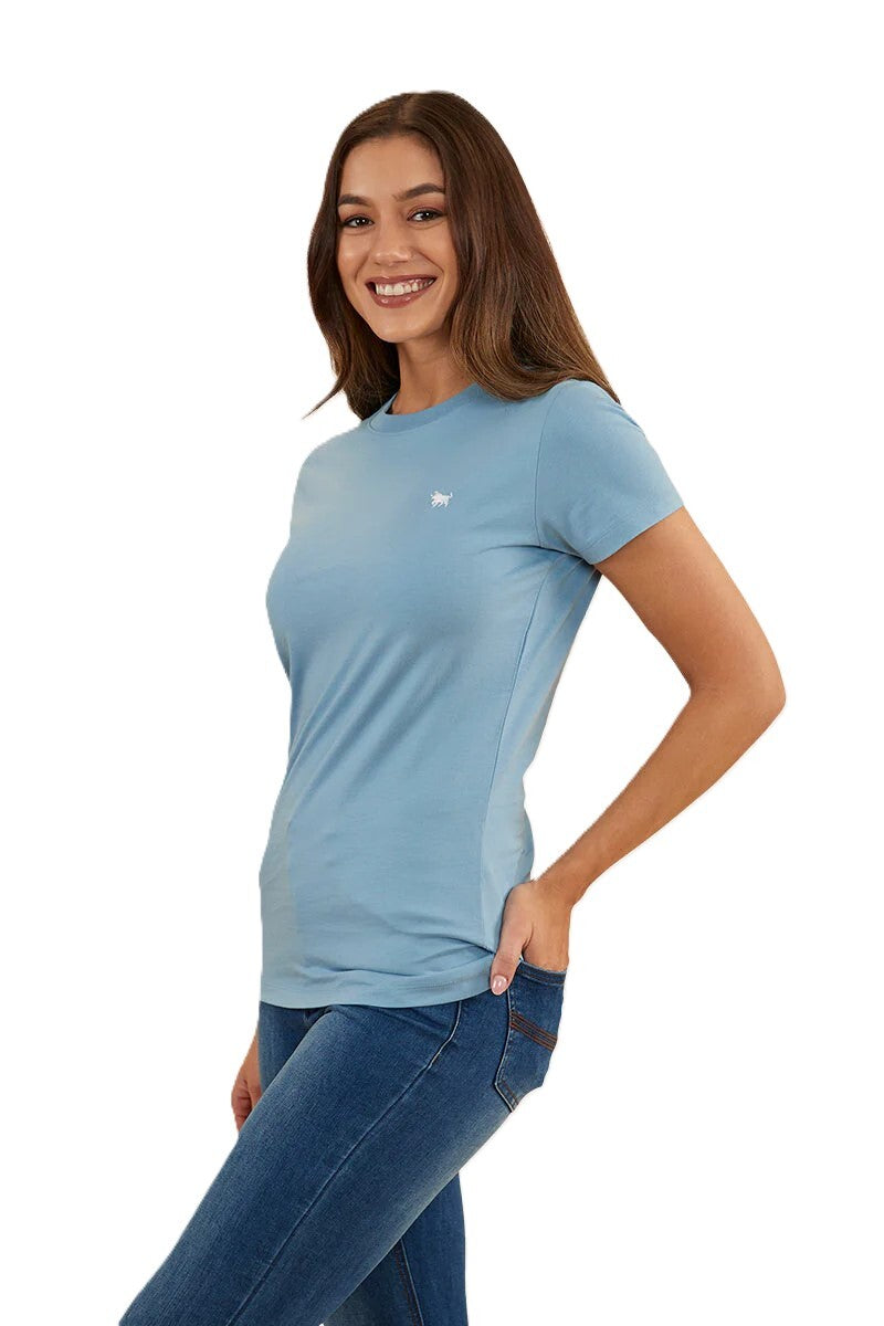 Ringers Western Womens Reeves Classic Fit S/S Tee (223017RW) Dusk [SD]
