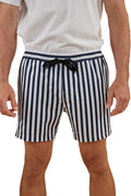 Ringers Western Mens Resort Swim Shorts (123011RW) Navy/White [GD]