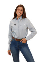 Ringers Western Womens Silverlake Western L/S Shirt (222120RW) Chambray [GD]