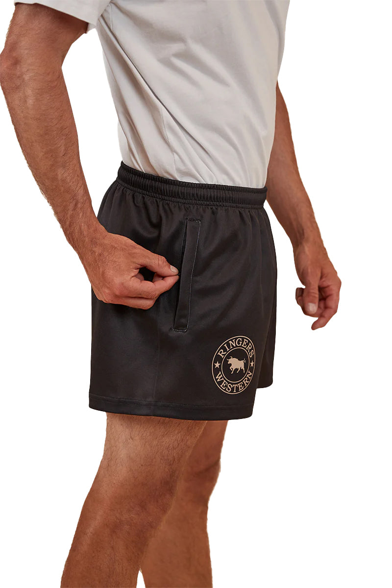 Ringers Western Unisex Footy Shorts (123049RW) Black 