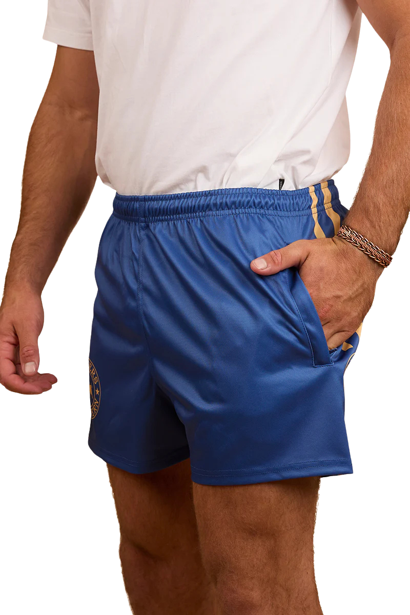 Ringers Western Unisex Footy Shorts (123049RW) Blue
