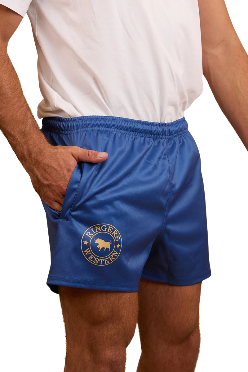 Ringers Western Unisex Footy Shorts (123049RW) Blue