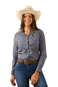 Ringers Western Womens Faith L/S Dress Shirt (221160RW) Navy  [SD]