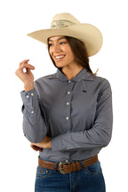 Ringers Western Womens Faith L/S Dress Shirt (221160RW) Navy  [SD]
