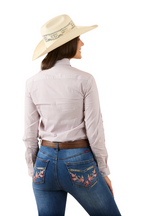 Ringers Western Womens Faith L/S Dress Shirt (221160RW) Rose [SD]