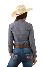 Ringers Western Womens Faith L/S Dress Shirt (221160RW) Navy  [SD]