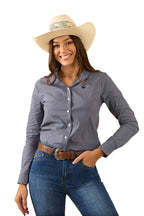 Ringers Western Womens Faith L/S Dress Shirt (221160RW) Navy  [SD]