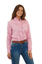 Ringers Western Womens Malaya L/S Dress Shirt (223071RW) Pastel Pink [GD]
