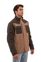 Ringers Western Mens Dixon Puffer Jacket (123044RW) Mushroom [SD]