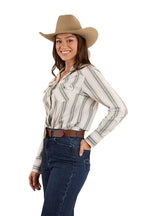 Ringers Western Womens Bubba L/S Western Shirt (223113RW) Dusty Sage [SD]