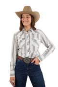 Ringers Western Womens Bubba L/S Western Shirt (223113RW) Dusty Sage [SD]