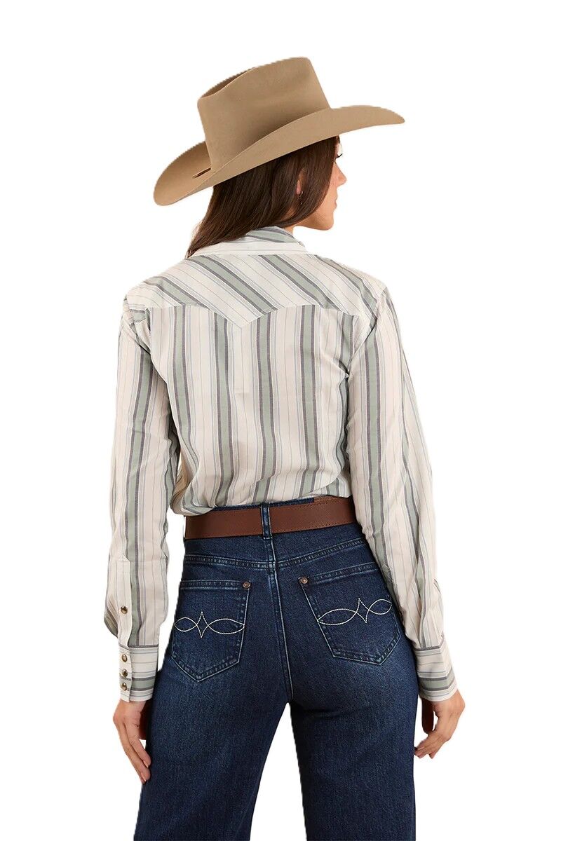 Ringers Western Womens Bubba L/S Western Shirt (223113RW) Dusty Sage [SD]