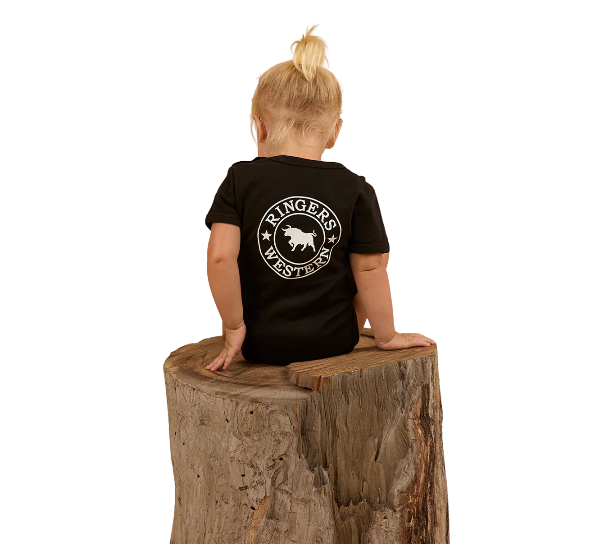 Ringers Western Infants S/S Romper  (523001RW) Black