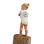 Ringers Western Infants S/S Romper  (523001RW) Grey Marle