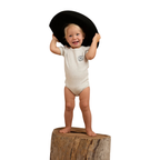 Ringers Western Infants S/S Romper  (523001RW) Grey Marle